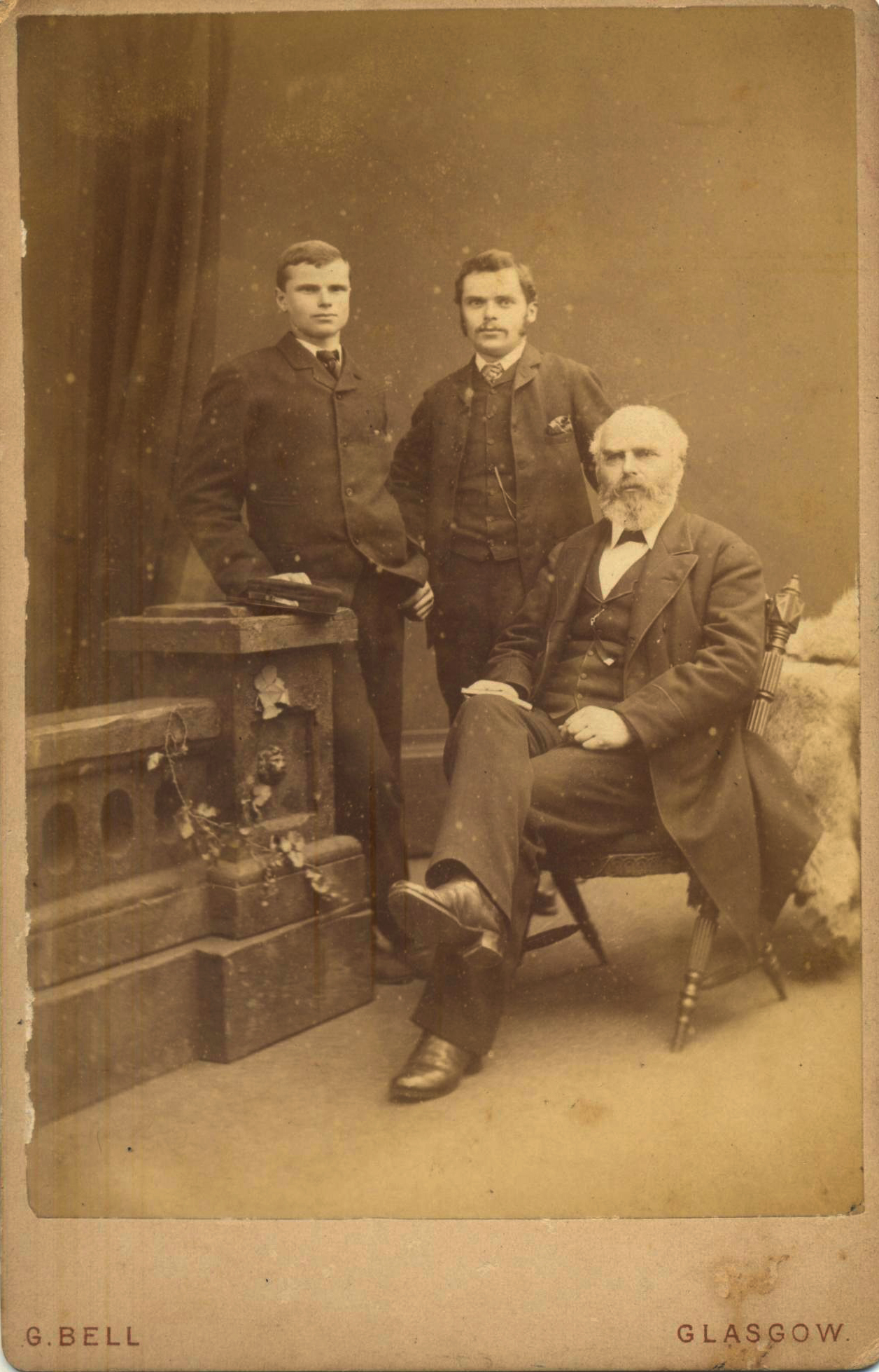 Photo of photos/John Boag McLennan (bn 1829) &sons Alfd&Hector